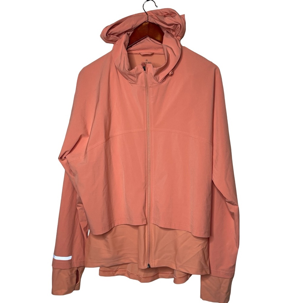 Sweaty Betty Fast Track Running Jacket in Orange sz XXL - Picture 2 of 8
